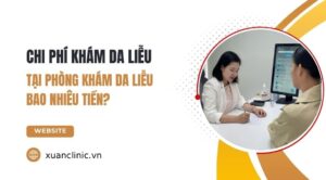 chi phí khám da liễu tại phòng khám
